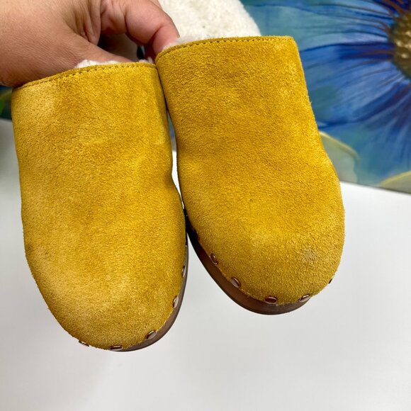 Rag & Bone Mara Clog - Shearling, Heeled Clog Size 35 / US 5.5 - Picture 10 of 13